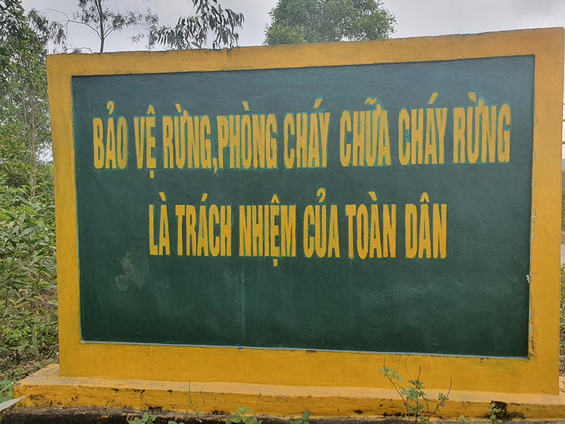 Những biển tuyên truyền như thế này sẽ giúp cho người dân nâng cao nhận thức về công tác PCCCR.