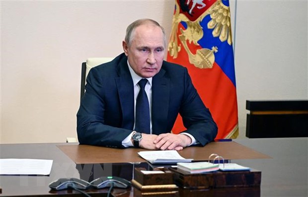 Tổng thống Nga Vladimir Putin. (Ảnh: AFP/TTXVN)