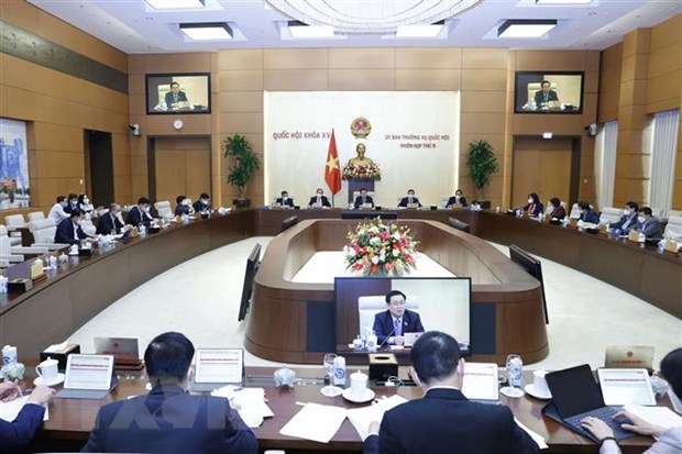 Quang cảnh phiên họp. (Ảnh: Doãn Tấn/TTXVN)
