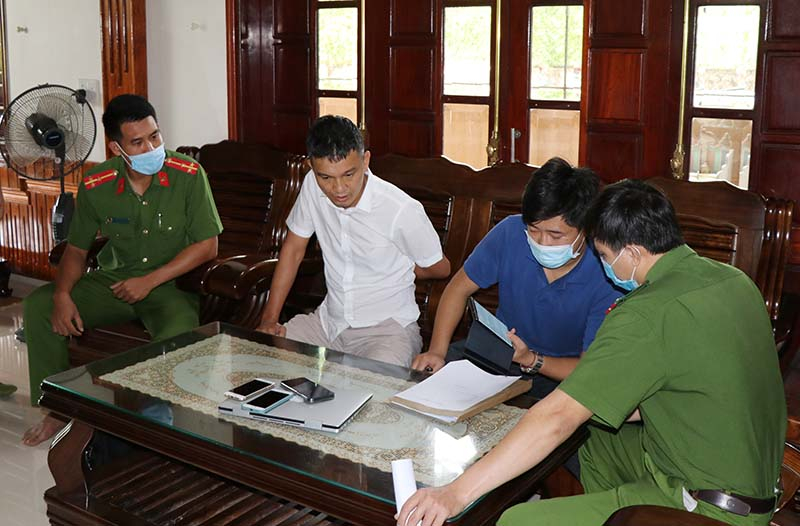  Công an tỉnh triệt phá đường dây tổ chức đánh bạc và đánh bạc trên không gian mạng bằng hình thức cá độ bóng đá.
