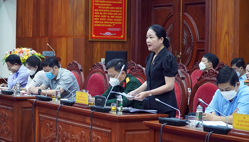 Đại biểu thảo luận tại hội nghị