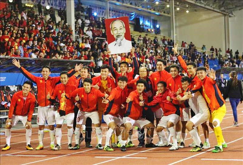 Bốc thăm chia bảng bóng đá nam, nữ SEA Games 31 dự kiến sẽ được thực hiện ngày 6/4 tại Hà Nội. Ảnh: TTXVN