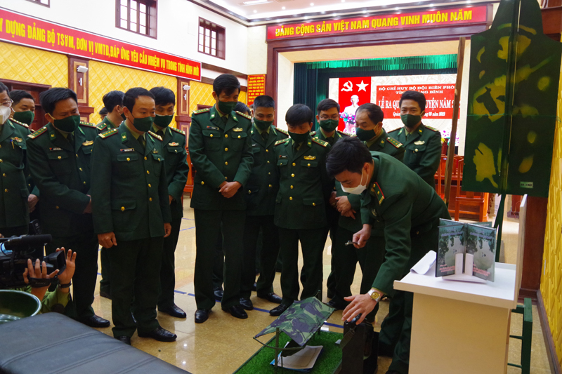 Nhiều sáng kiến, cải tiến của BĐBP tỉnh có tính ứng dụng cao.