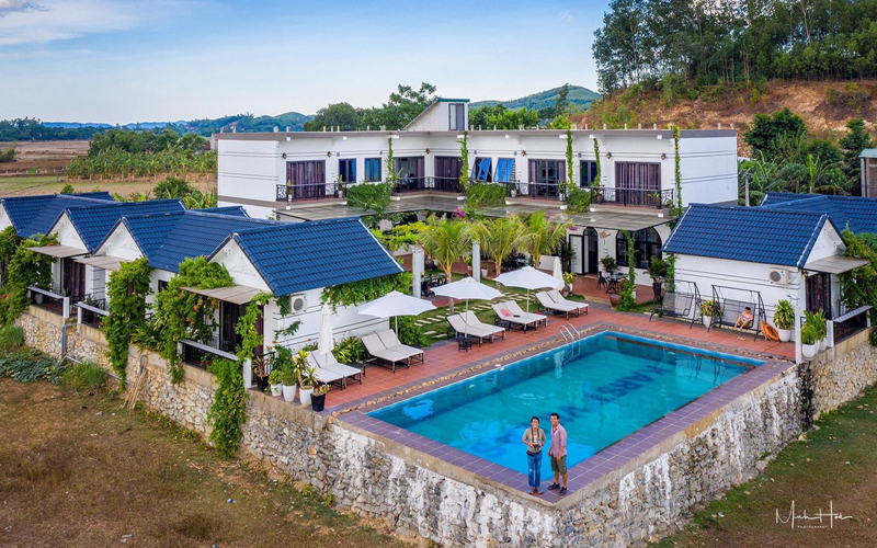 Karst Villas-cơ sở lưu trú hiện đại, hấp dẫn du khách.