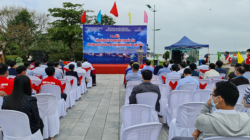 Toàn cảnh buổi lễ.