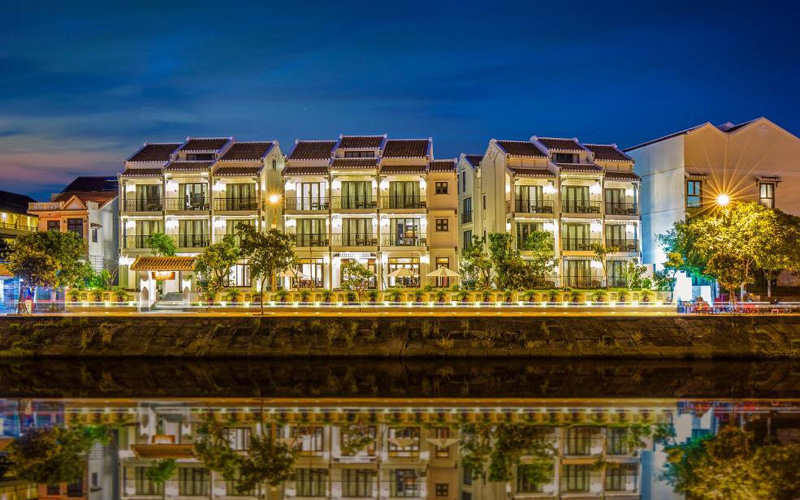 Hội An cũng có nhiều nơi lưu trú mang phong cách ấn tượng.