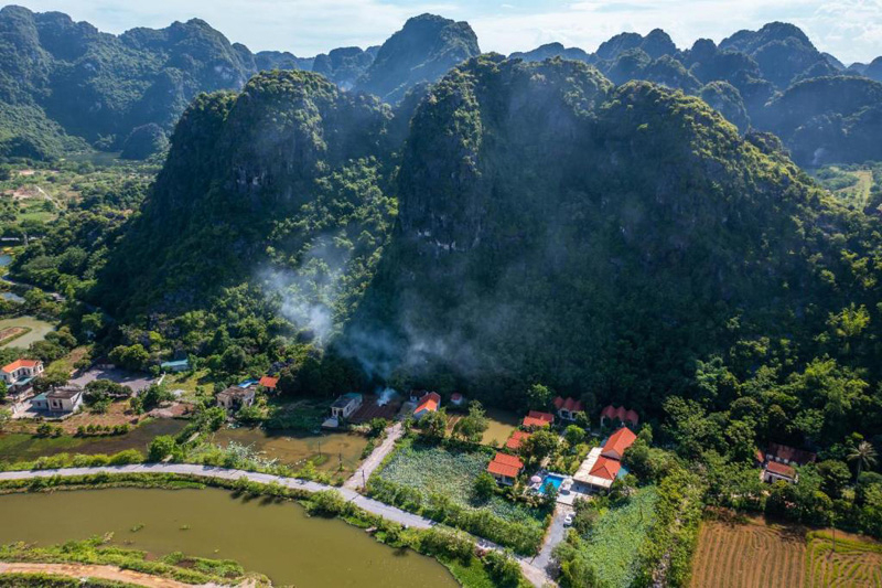 Khu nghỉ dưỡng Tràng An Retreat, Ninh Bình.