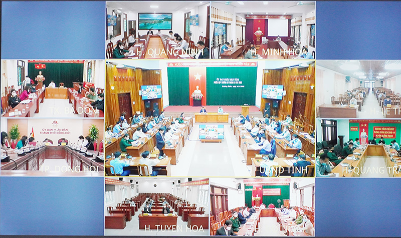 Các điểm cầu địa phương.