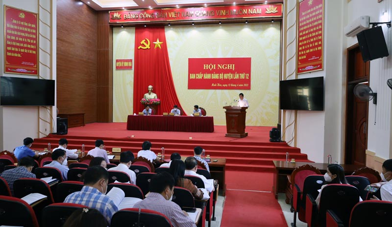 Quang cảnh tại hội nghị ngày 12/4/2022