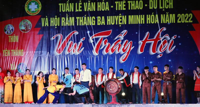 Một tiết mục văn nghệ đặc sắc tại Chương trình  