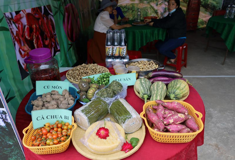 Những sản phẩm nông, lâm sản mang đặc sắc của huyện Minh Hóa.