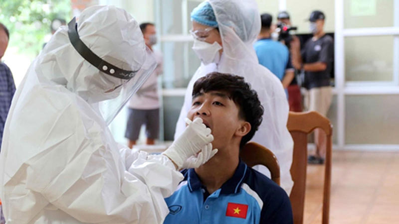 Các VĐV dự  SEA Games 31 sẽ được xét nghiệm nhanh Covid-19 trong vòng 24 giờ trước các cuộc thi đấu. Ảnh: P.H