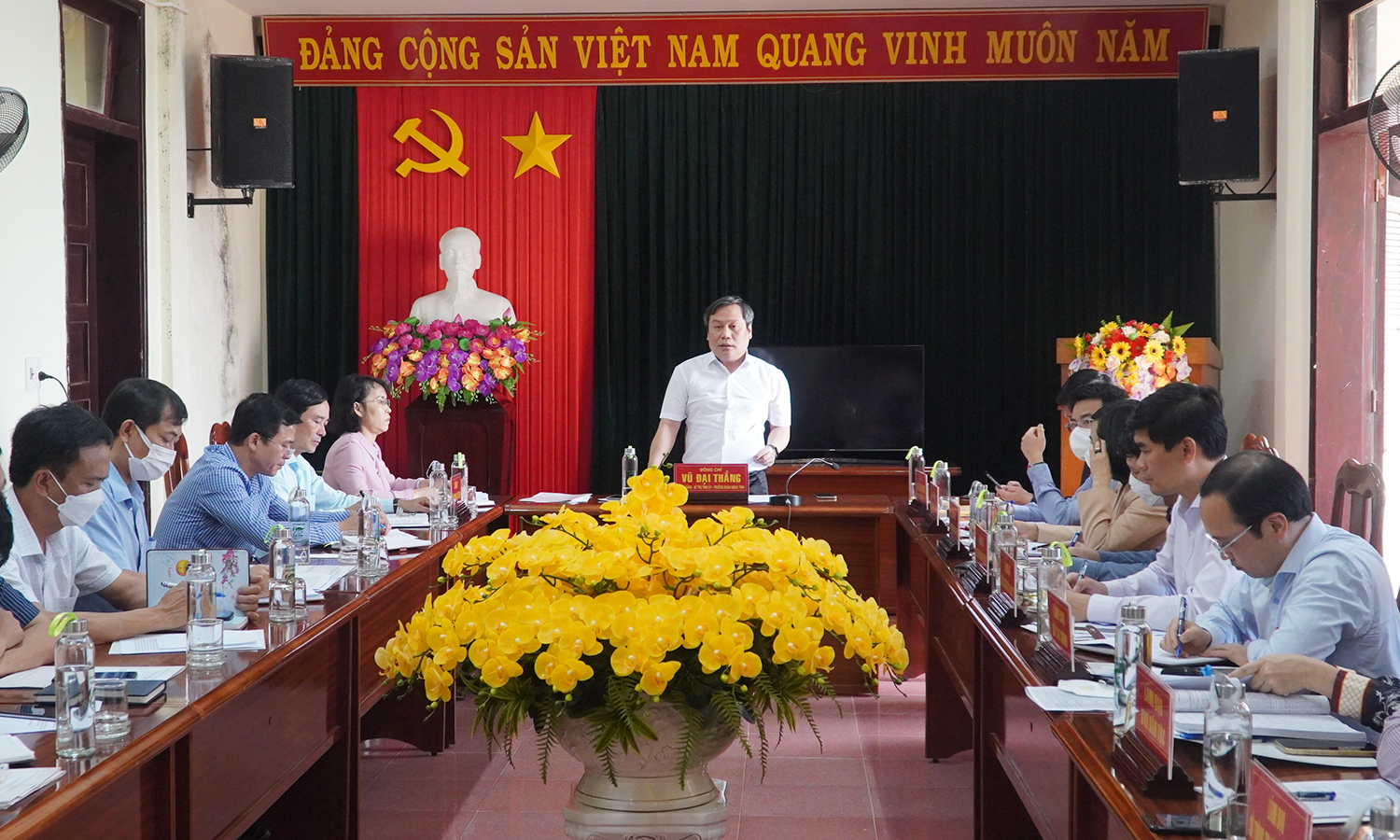 Toàn cảnh buổi làm việc