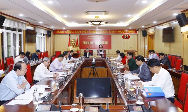 Quang cảnh phiên họp. (Ảnh: Phương Hoa/TTXVN)