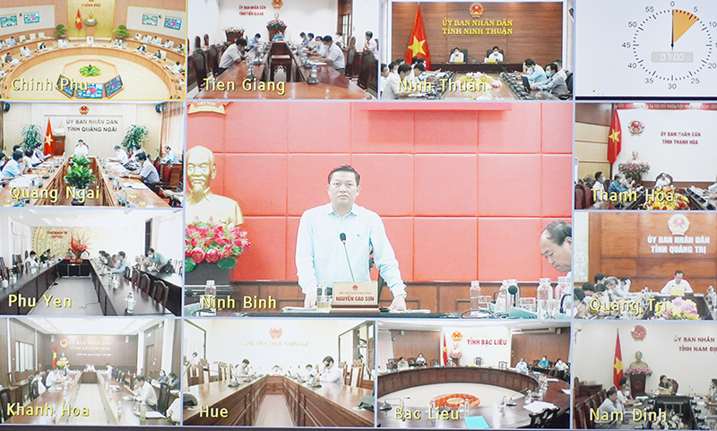 Các điểm cầu địa phương.