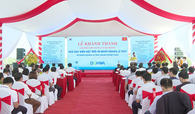Quang cảnh buổi lễ