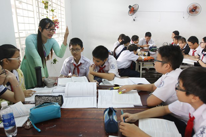 Nhiều người lo ngại học sinh sẽ không chọn môn Lịch sử khi lên bậc trung học phổ thông. (Ảnh: Hoàng Hải/Vietnam+)