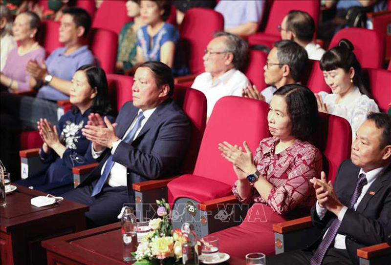 Các đại biểu dự chương trình. Ảnh: Thanh Tùng/TTXVN