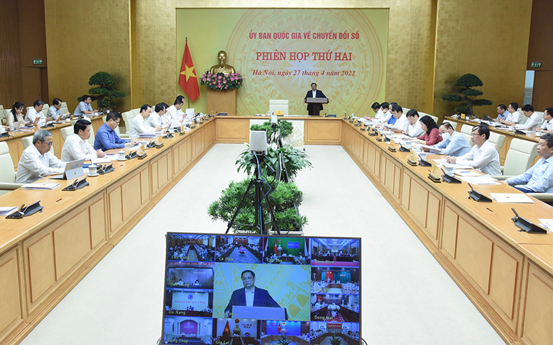 Quang cảnh phiên họp. 