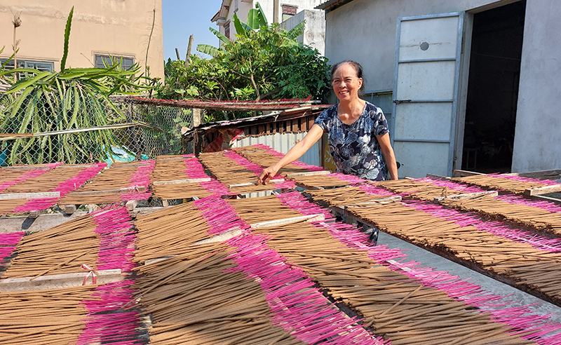 Nguồn vốn tín dụng CSXH góp phần phát triển kinh tế địa phương.