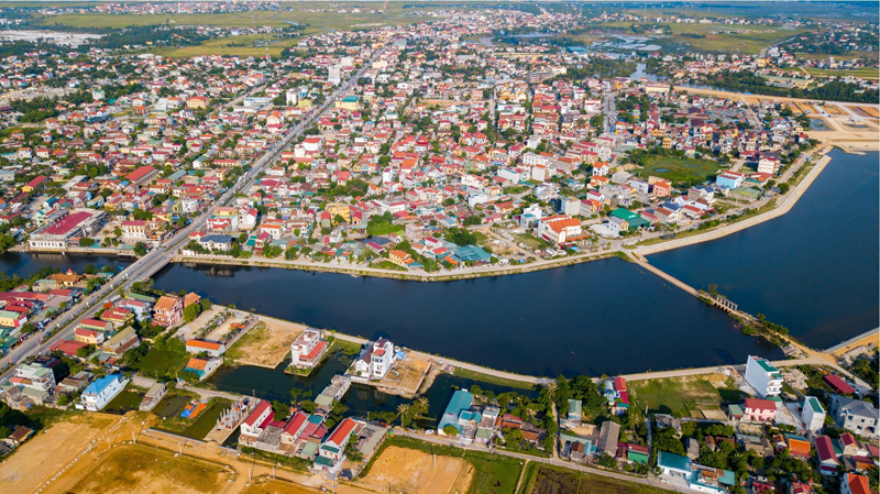  Đầu tư cơ sở hạ tầng đúng hướng góp phần mở rộng không gian, thay đổi diện mạo đô thị trẻ Ba Đồn.