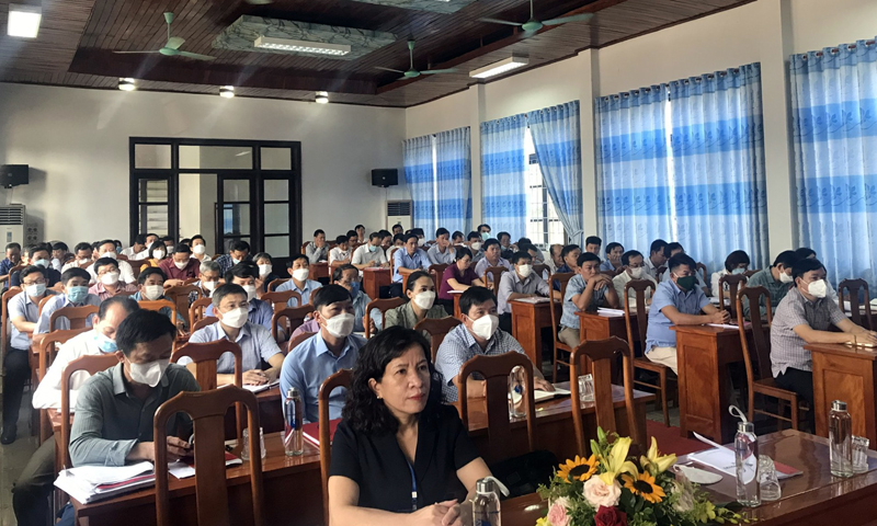 Toàn cảnh lớp bồi dưỡng, cập nhật kiến thức cho bí thư cấp ủy cấp xã, nhiệm kỳ 2020-2025
