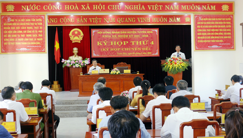 Toàn cảnh kỳ họp.