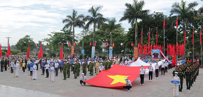 Quang cảnh Đại hội TDTT huyện Lệ Thủy lần thứ IX.