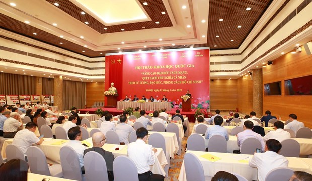 Quang cảnh hội thảo. (Ảnh: Phương Hoa/TTXVN)