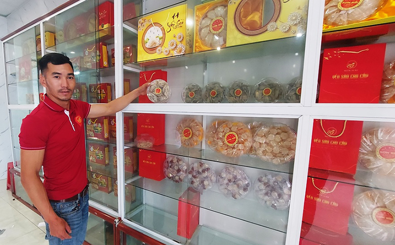 Hiện Công ty TNHH TMDV Sơn Hải có gần 20 sản phẩm được tinh chế từ tổ yến thô.