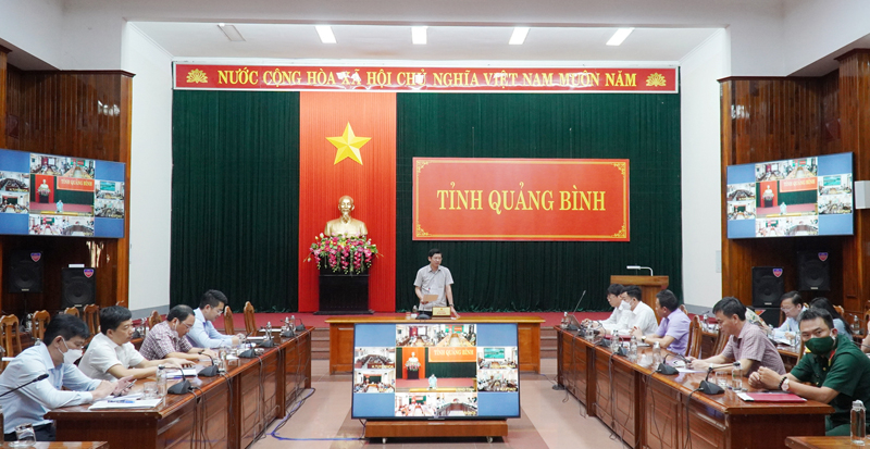 Toàn cảnh hội nghị tại điểm cầu trung tâm.