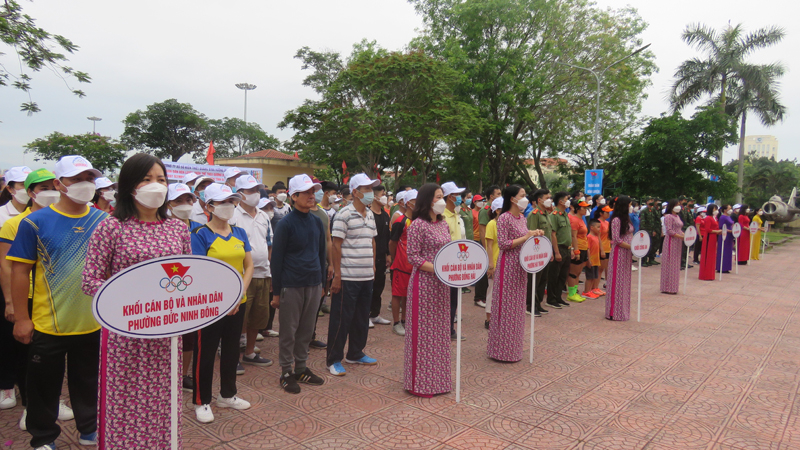 Việc tổ chức các giải thi đấu là một trong những hoạt động nhằm phát triển phong trào TDTT.
