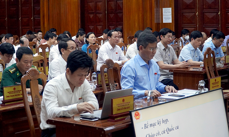Đại biểu dự kỳ họp