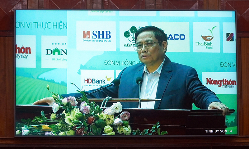 Thủ tướng Chính phủ Phạm Minh Chính phát biểu tại buổi đối thoại