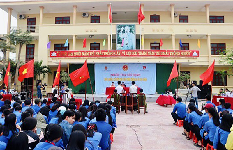 Các cấp bộ Đoàn đẩy mạnh công tác phổ biến, giáo dục pháp luật cho ĐVTN thông qua hình thức sân khấu hóa.