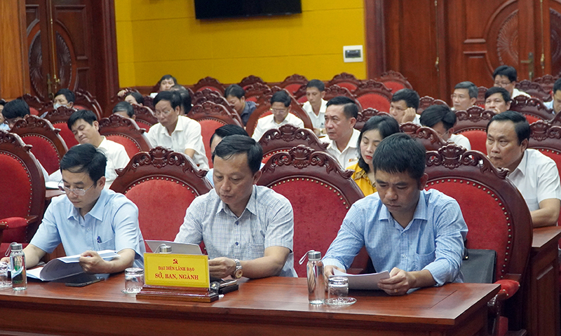 Đại biểu dự hội nghị.