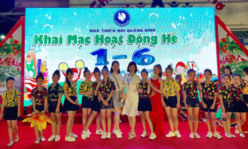 Sân chơi mùa hè cho các em tại Nhà Thiếu nhi tỉnh sẽ được khởi động vào đầu tháng 6/2022.