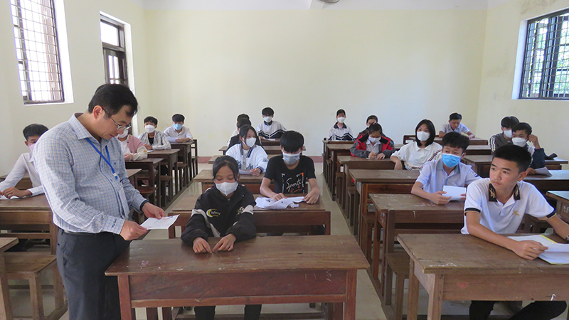 Hầu hết thí sinh đều nắm được những nội quy, quy định của kỳ thi