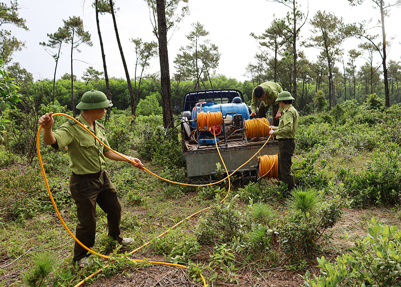 Vận hành hệ thống máy bơm nước CCR gắn trên xe ô tô