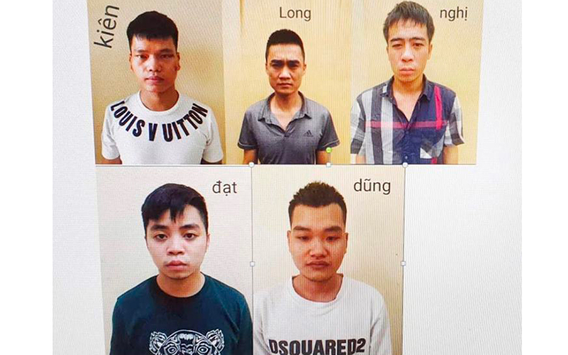  5 đối tượng trốn khỏi nơi giam giữ.