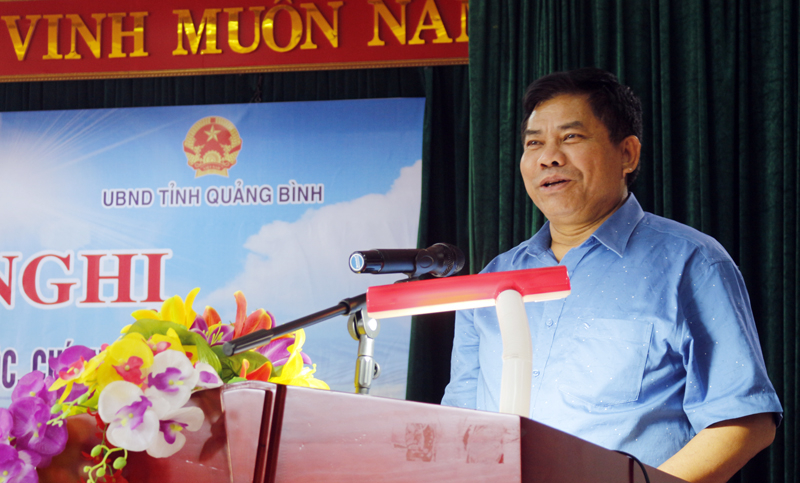 Đồng chí Y Thông, Thứ trưởng, Phó Chủ nhiệm Ủy ban Dân tộc phát biểu kết luận hội nghị.