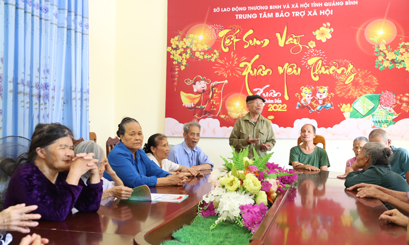 Được chia sẻ buồn vui, sinh hoạt văn hóa văn nghệ, những mảnh đời sống tại trung tâm sống hòa đồng, vui vẻ hơn.  