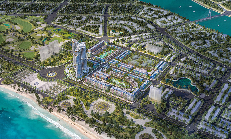 Phối cảnh Dự án khu đô thị Bảo Ninh 2.