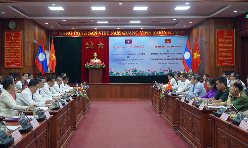 Toàn cảnh buổi hội đàm