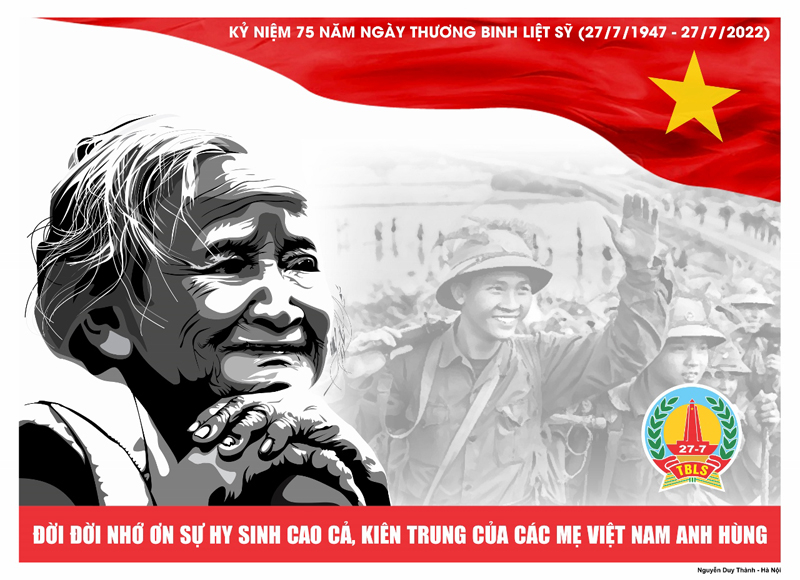 ​ Hội đồng nghệ thuật đã chấm chọn 16 tác phẩm đạt giải và 75 tác phẩm tiêu biểu để tổ chức triển lãm cổ động trực quan và phục vụ công tác tuyên truyền. Ảnh: BTC