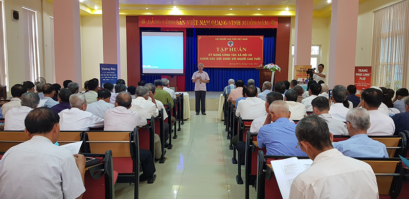 Quang cảnh tập huấn 