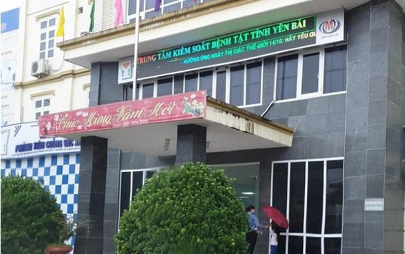  Trung tâm Kiểm soát Bệnh tật (CDC) tỉnh Yên Bái.