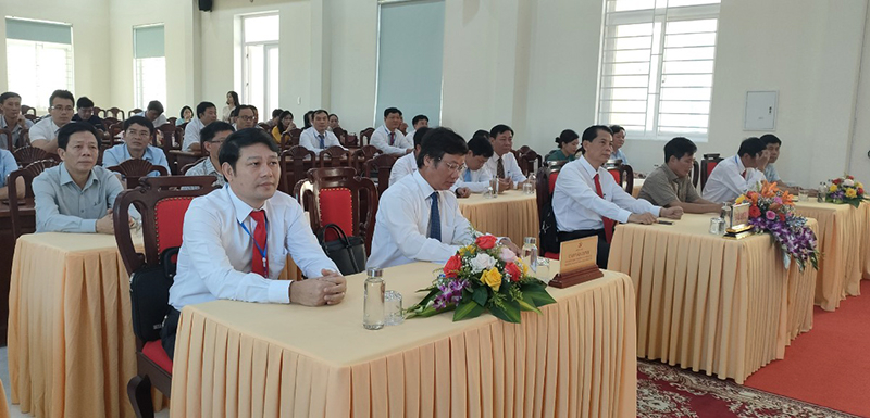  Các đại biểu tham dự tại hội thi.