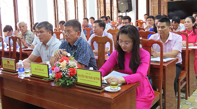 Các đại biểu tham dự hội nghị.