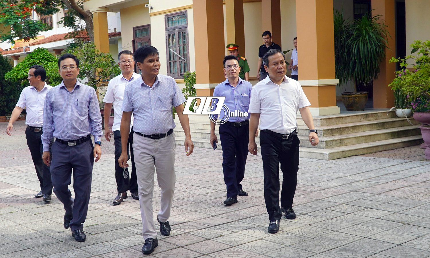 Đồng chí Bí thư Tỉnh ủy Vũ Đại Thắng kiểm tra công tác chuẩn bị kỳ thi tốt nghiệp THPT tại tại Trường THPT Lê Quý Đôn